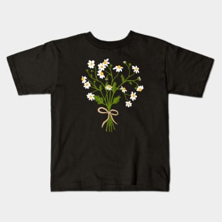 Chamomile Flower Bouquet Kids T-Shirt